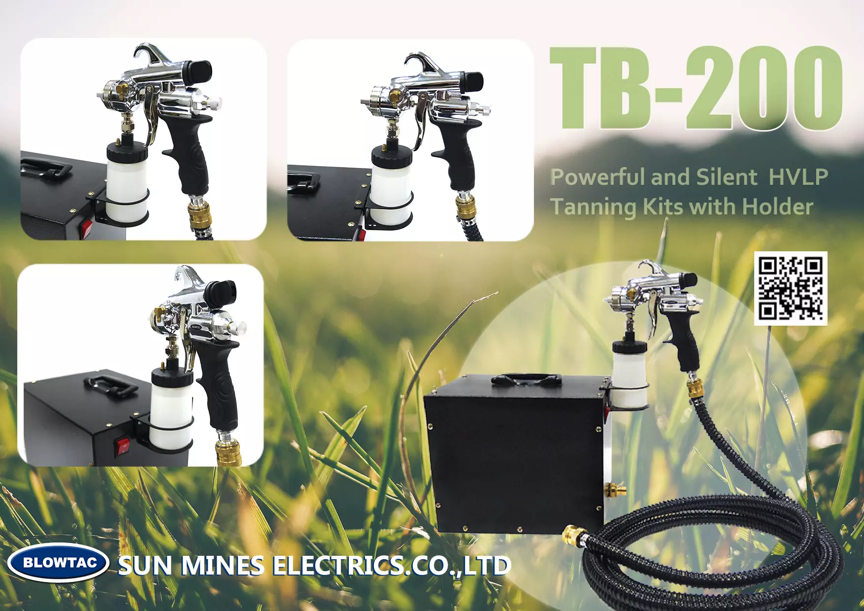 BLOWTAC TB-200 con supporto